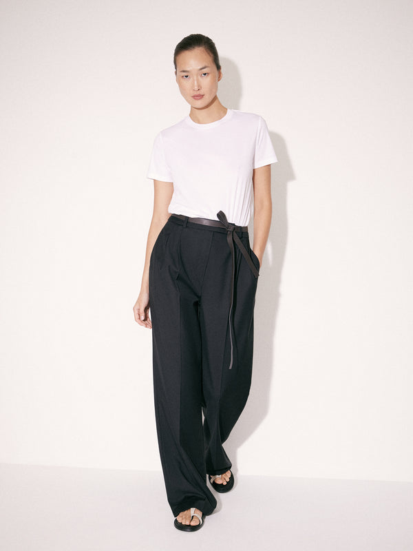 Tailored Wide-Leg Trousers