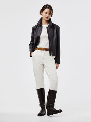 Genuine Suede Leather Belt