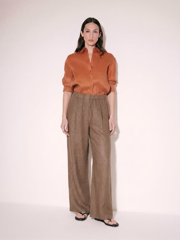 Relaxed Linen Trousers