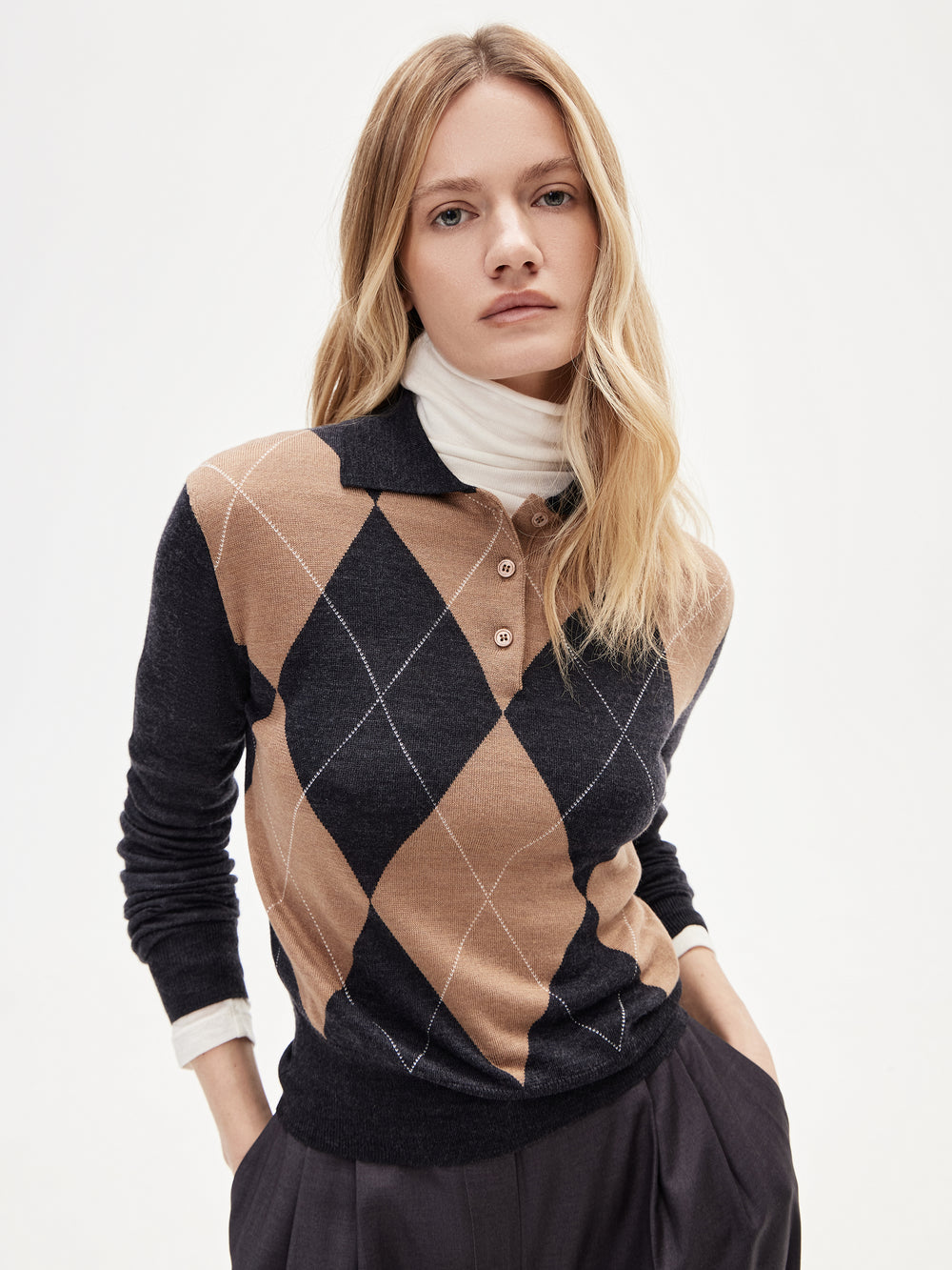 Wool-Silk Blend Jumper