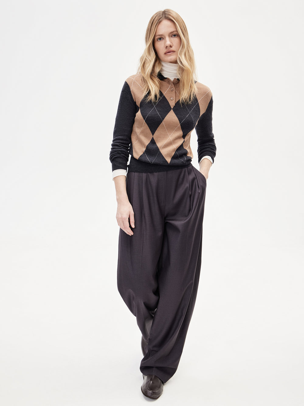 Wool-Silk Blend Jumper