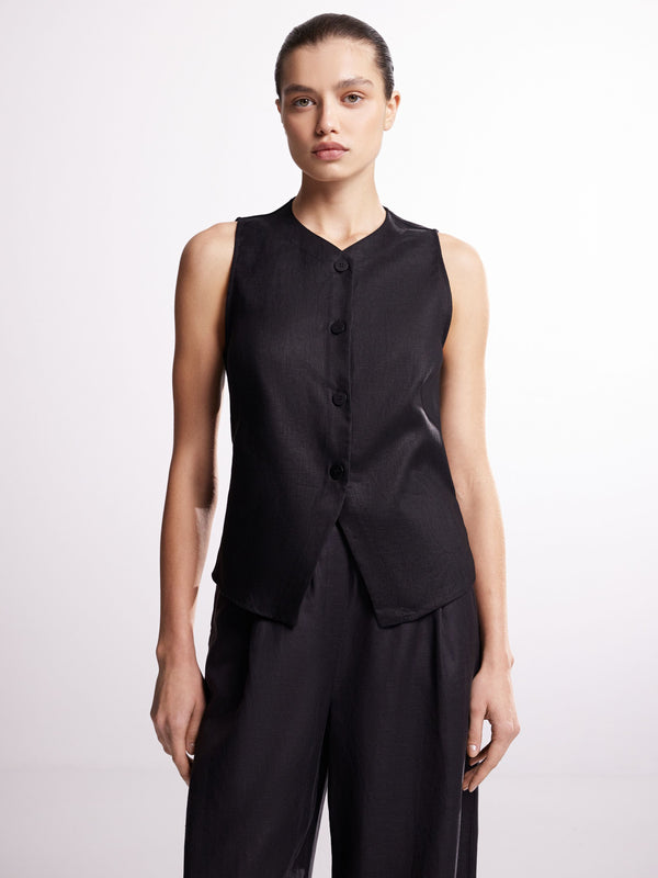 Linen Waistcoat