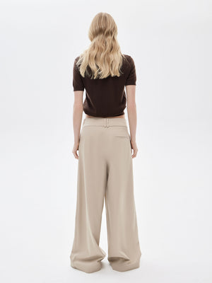 Wide-leg trousers