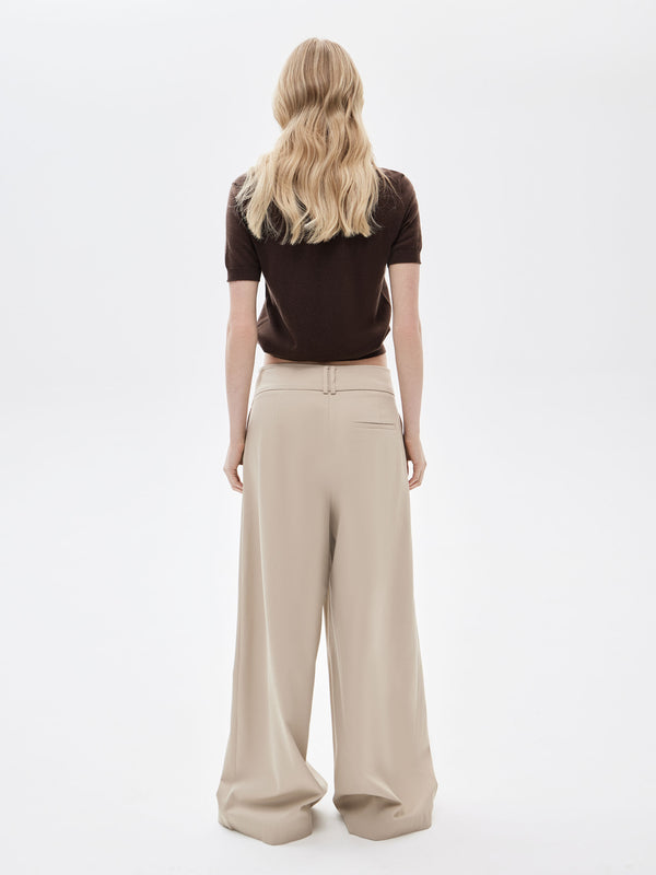 Wide-leg trousers