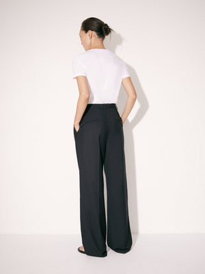 Tailored Wide-Leg Trousers