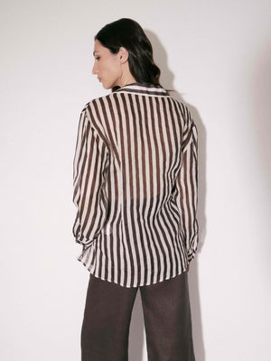 100% Ramie Wrap Shirt