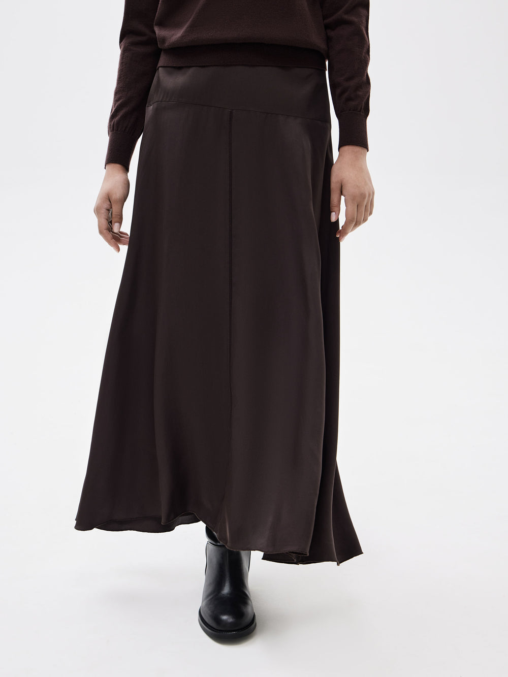 Rayon Maxi Skirt