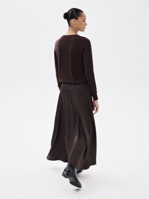 Rayon Maxi Skirt