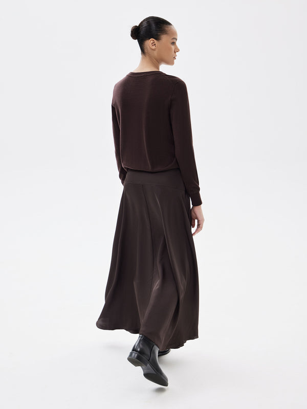 Rayon Maxi Skirt