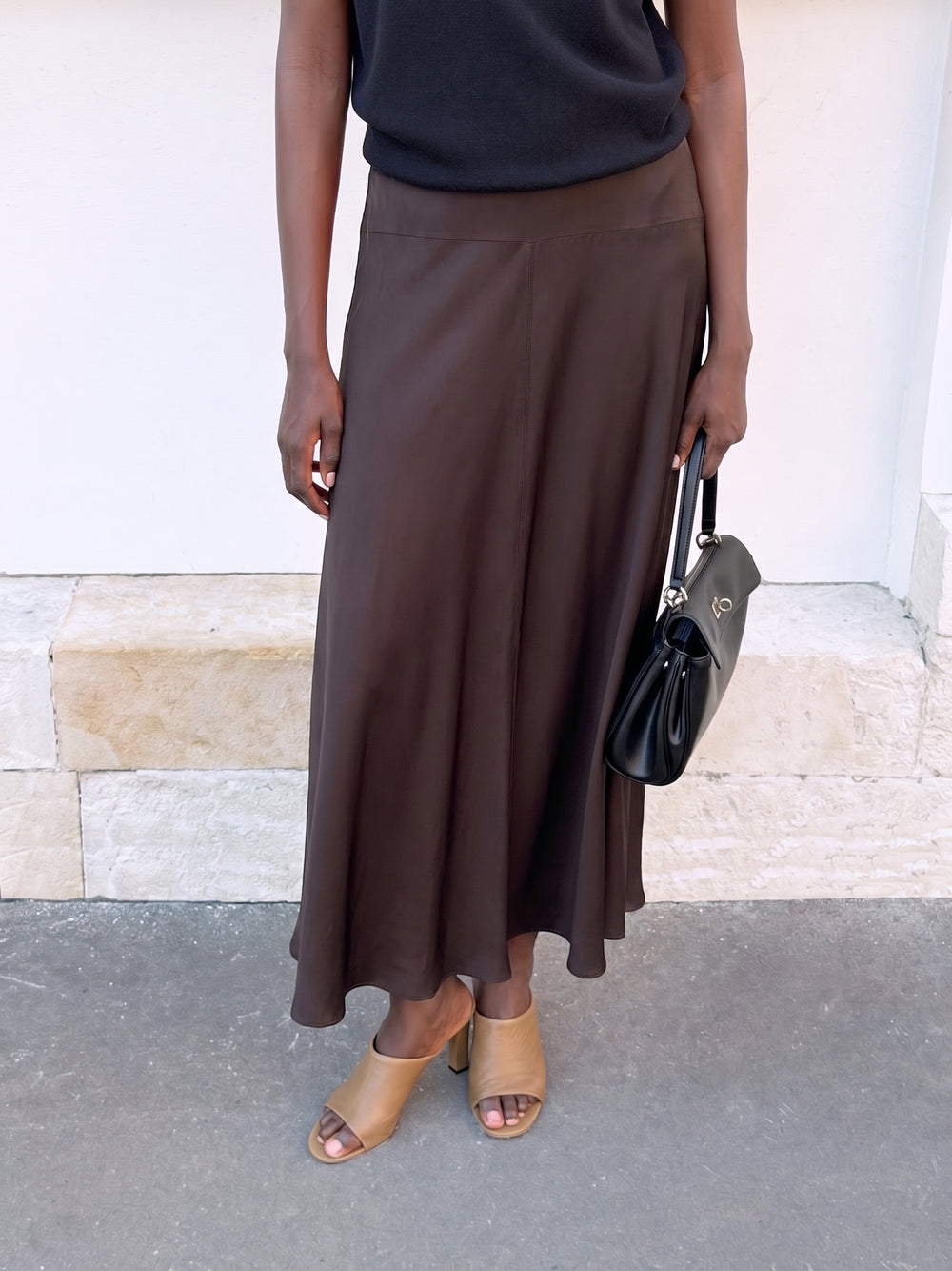 Rayon Maxi Skirt