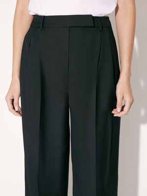 Tailored Wide-Leg Trousers