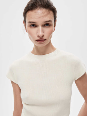 Soft Ribbed Knit Top