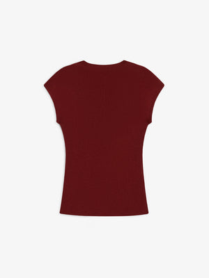 Soft Ribbed Knit Top