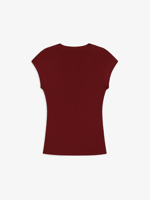 Soft Ribbed Knit Top