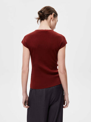 Soft Ribbed Knit Top