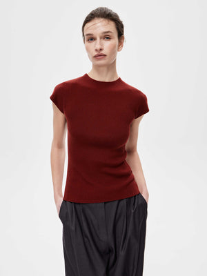 Soft Ribbed Knit Top