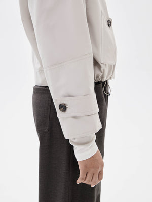 Trench coat in a Dense Fabric