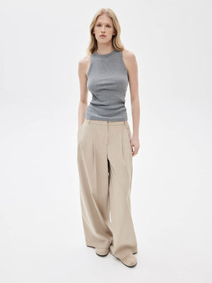 Wide-leg trousers